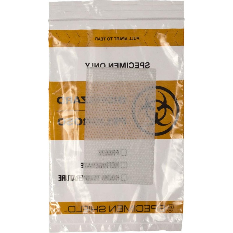 6" x 9" x 2 mil Clear Plastic Zip Top