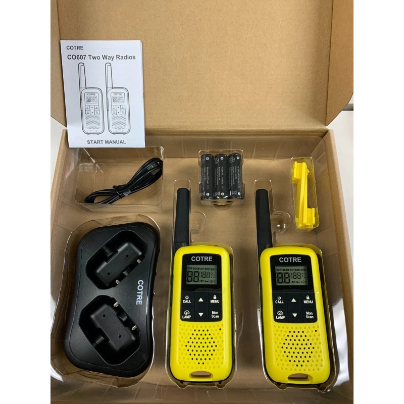 COTRE Walkie Talkies Two Way Radios Up to 32 Miles