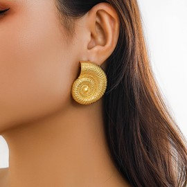 Shell Earrings for Women Boho Starfish Earrings Seashell Conch Earrings Beach Earrings for Women Girls Jewelry Gifts