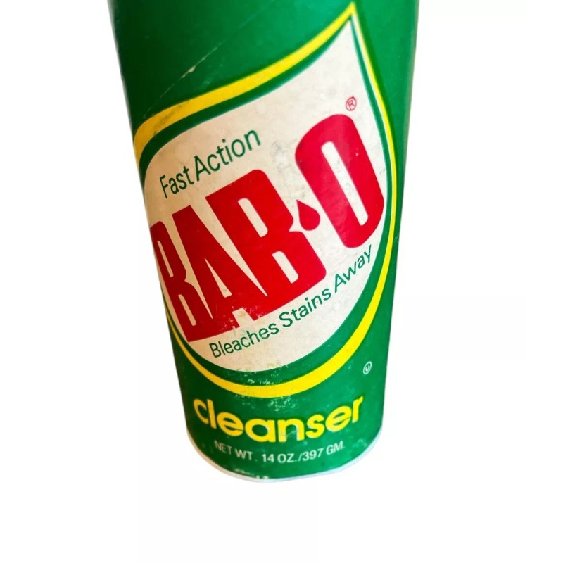 Bab-o VTG Retro BAB-O 14 oz Lemon Cleanser Cleaner NOS