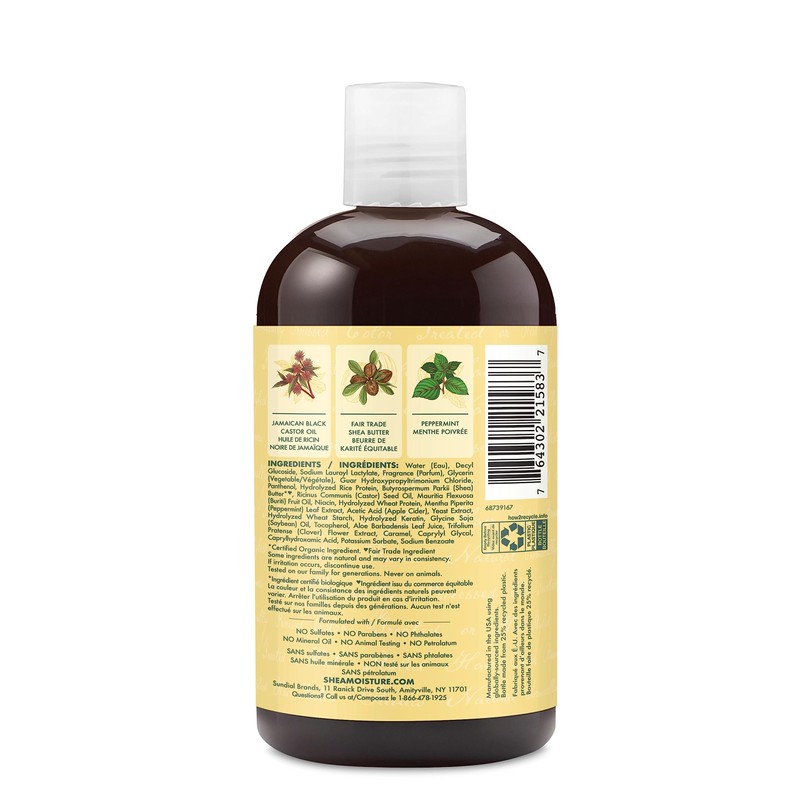 SheaMoisture Jamaican Black Castor Oil Strenghten & Restore Hair Shampoo