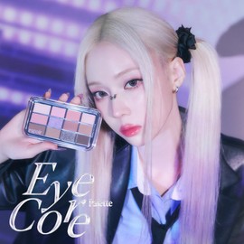 ESPORE Eyecoa Palette #4, Geek Gray, 0.3 oz (9 g), 12 Colors, Blevet Winter, Blue, Deep Purple, Plum, Gray Type, Can Be Completed at Once Base, Shadow, Blow, Eyeliner, Korean Cosmetics, espoir