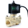 U.S. Solid 3/4" Brass Electric Solenoid Valve Underwater 110V AC