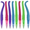 Maydahui Fashionable Octopus Tentacle Ballpoint Pen Set of 8, Black,
