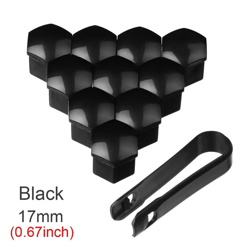 20pcs 17mm Protection Bolt Caps Durable Exterior Decoration Car Dustproof