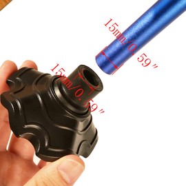 TAGUTA 15mm Camp Chair Frog Feet 4Pcs Chair Feet for Helinox/Naturehike/Moon LENCE/MARCHWAY Replacement Feet Furniture Foot Caps