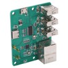HUB Expansion Board Integrated USB to Ethernet Accessories for Raspberry