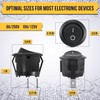 2Pcs Waterproof Toggle Switch 12V – Polycarbonate On Off Rocker
