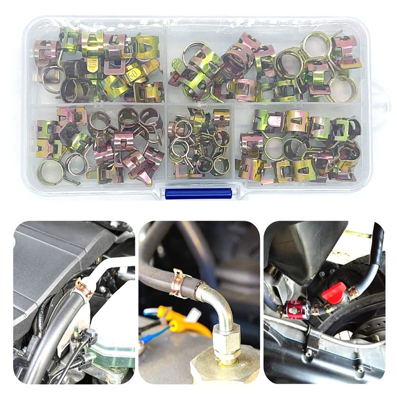 Yandong Hose Clamps, One-touch Hose Clamps, Spring Hose Clamps, Rust