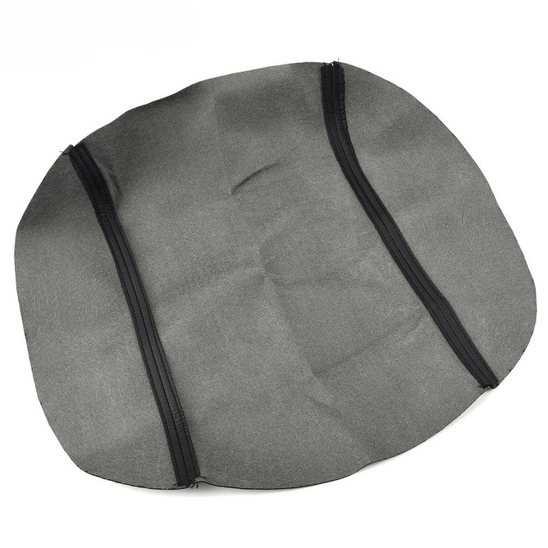 DOTCOM Gray Leather Center Console Lid Armrest Cover Compatible with