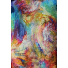 TitFus 100% Silk long scarves shawl for women Light Weight Soft large 63” X 27” style2