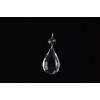 3" Glass Crystal Pear(50mm) Chandelier Lamp Ornament