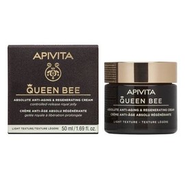 APIVITA QUEEN BEE ABSOLUTE ANTI-AGING & REGENERATING CREAM LIGHT TEXTURE 50ML
