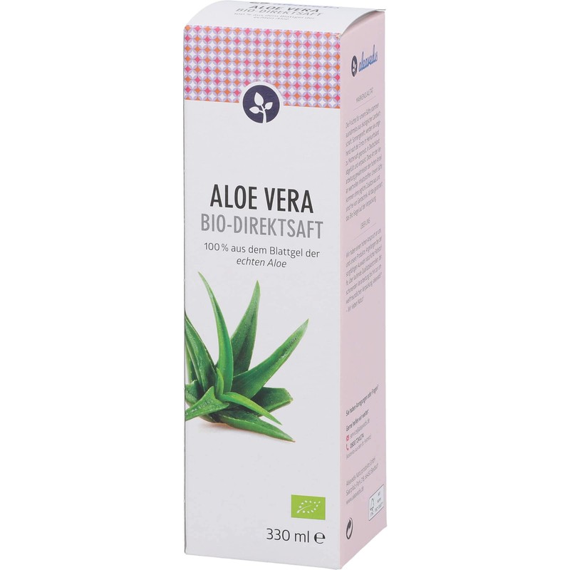 Organic Aloe Vera Juice 100% Juice 330ml Juice