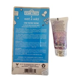 Wet n Wild 2 WET n WILD Bundle SESAME STREET Limited Edition Makeup Pencils Glitter Gel NEW