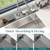 Dreatim Kitchen Faucet Absorbent Mat - Diatomaceous Earth Splash Guard