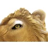 African Lion Head Mount Wall Statue Mini Bust Leo 9.5