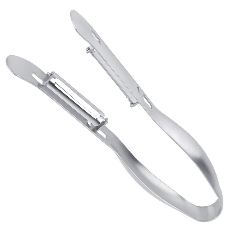 Asparagus Peeler, Stainless Steel Double Edge Vegetables Peeler Hand Kitchen