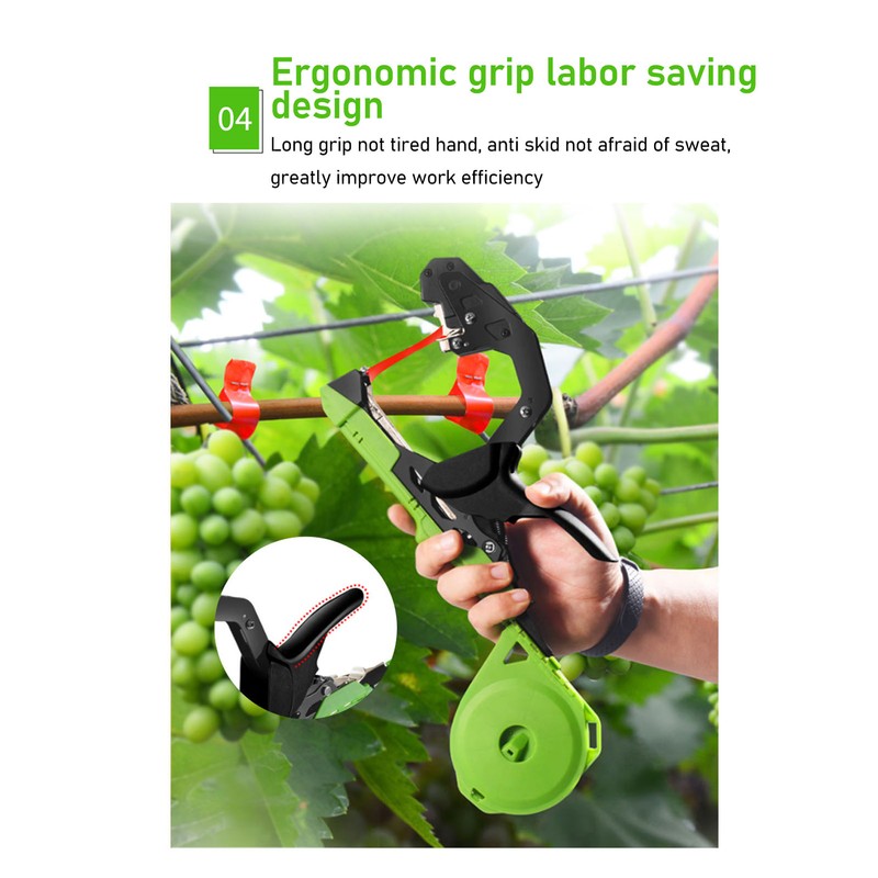 Plant Tying Machine SK5 Steel Gardening Tape Tool with Blade