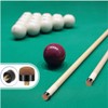 Jindizi 10 Pcs Pool Cue Tips,Screw-On Billiard Cue Tip with