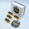 Traild Brass Brake Pad Set for Honda Talon 1000R/1000X/1000X-4 2019-2026