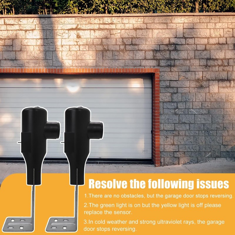 Xspeedonline GSTB-R STB-BL Safety Sensors Replacement for Genie/Overhead Garage Door