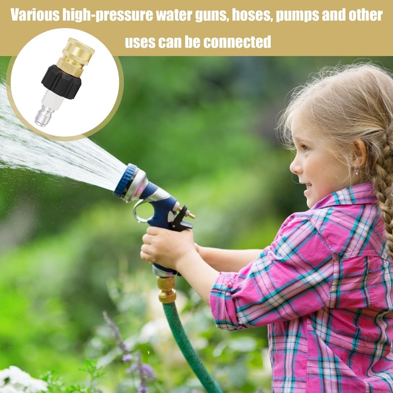 FAST-FX M22-14 Pressure Washer Adapter Kit, 3/8 Pressure Washer Adapter