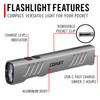 Coast Slayer 1150 Lumen USB-C Rechargeable LED Flashlight with Spot/Flood,