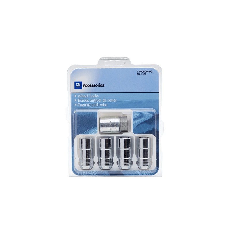 GM Accessories 85105307 Wheel Lock Kit in Chrome