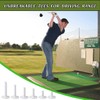 MAZEL Premium Rubber Golf Tees Pack of 6 - High