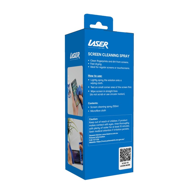 Laser Cleaning Monitor TV Tablet Kit