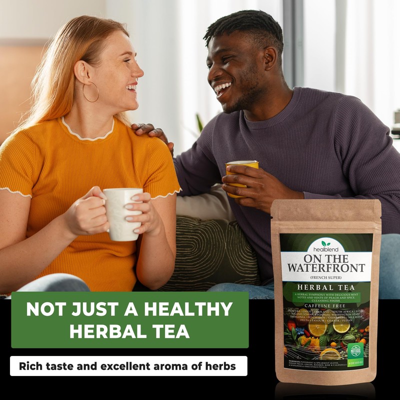 On The Waterfront Herbal Tea - Supports Hydration & Wellness,