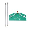 V Dipole Antenna SMA Female Interface Telescopic Antenna 78M‑415MHz FM