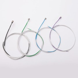 Unxuey Steel Core Cello Strings Complete Set (A-D-G-C) 4x Magnesium Soft Sound with Thick Diameter for Cello