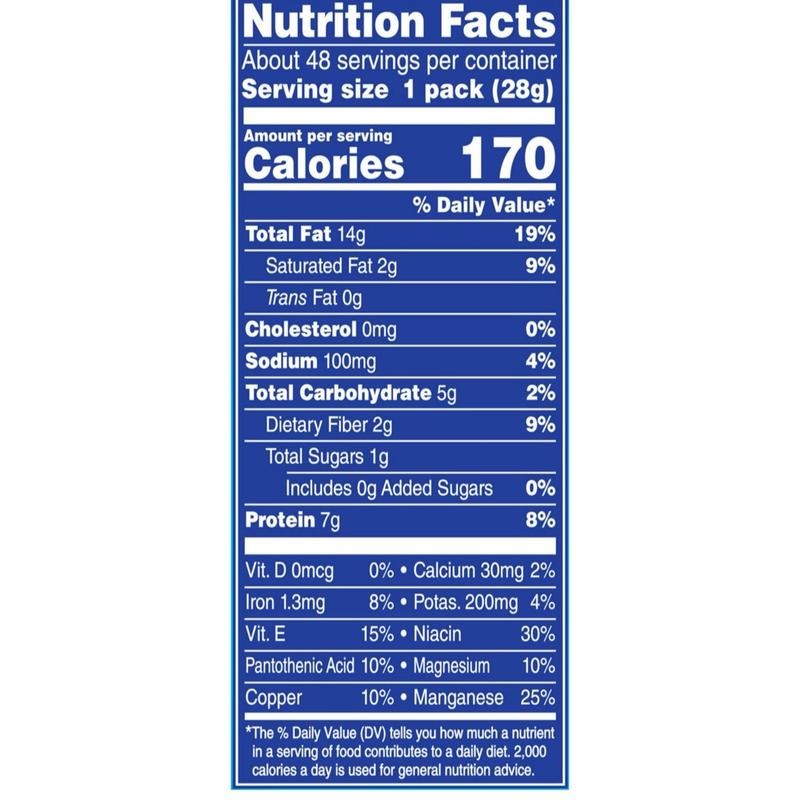 Planters Salted Peanuts - Protein Rich Snack - Single-Serve Packs
