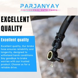 Hydraulic Brake Hose - Front Brake Line, Pair Set 2 Front Left Right Brake Hose Kit Fits Toyota Avalon 1997-2004 Fits Toyota Camry 1997-2001 Fits Toyota Solara 1999-2003 Fits RX300 2001-2003