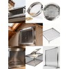 MSJSZP 30 Mesh Stainless Steel Mesh Screen - 30cm×100cm Rodent