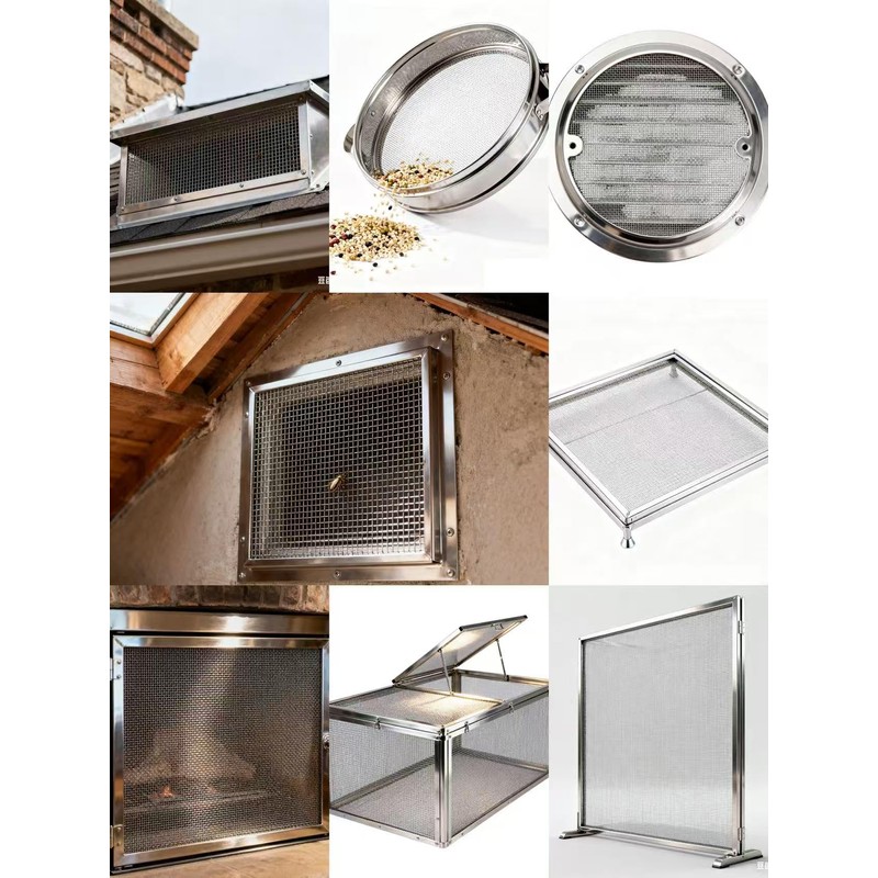 MSJSZP 30 Mesh Stainless Steel Mesh Screen - 30cm×100cm Rodent