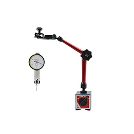 Shars 176 Lbs Universal Magnetic Base Indicator Holder with Speed Set Fine Adjustment + 0.03" Dial Test Indicator 202-7960(202-7932+303-3203) P]