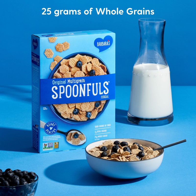 Barbara's Bakery Spoonfuls Original Multigrain Cereal, Hearty Healthy Wheat Cereal,