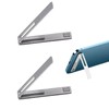 ThFmlva 2-Pack Ultra-Thin Alloy Phone Kickstand - Adjustable, Foldable &