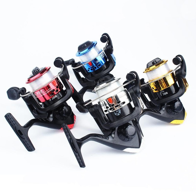 Fishing Reel + 109Yds Braid Line, Pre-spooled Spinning Reel, Lightweight