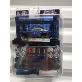 M2 Machines 1969 Ford Mustang Boss 429 - 2025 M2  Model Kits R73 - Blue