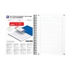Oxford A5 Office Smart Card Cover Wirebound Notebook, Ruled with