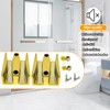 50mm Wide Shower Door Bottom Guide Sliding Shower Door Bumpers