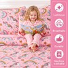 Kautudrum Glow in The Dark Kids Comforter Set, 5 Piece