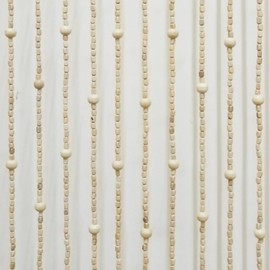 ave split Rainbow Colorful Hippie Wood Door Beaded Curtain Boho-Bohemian Wooden Doorway Beads Curtains Made of Wood&Bamboo-for Window,Aisle, Corridor, Door Decor 047yz (Wood Color, 27 Strands)