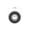 sourcing map 605-608 ABEC-3 Bearings 606-2RS 2Qty