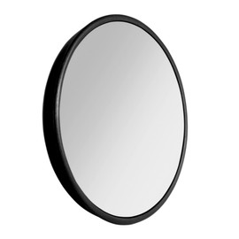 Zadro 3" Dia. Round 10-time Magnification Travel Mirror Compact Mirror Hand Mirror for Women Suction-Cup Shaving Mirror