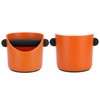 Mini Coffee Grounds Container NonSlip Straight Port Household Grind Bucket